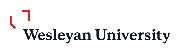 Department of Chemistry, Wesleyan University Logo